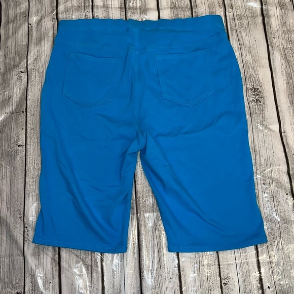 Blue Jegging Shorts - Picture 4 of 8
